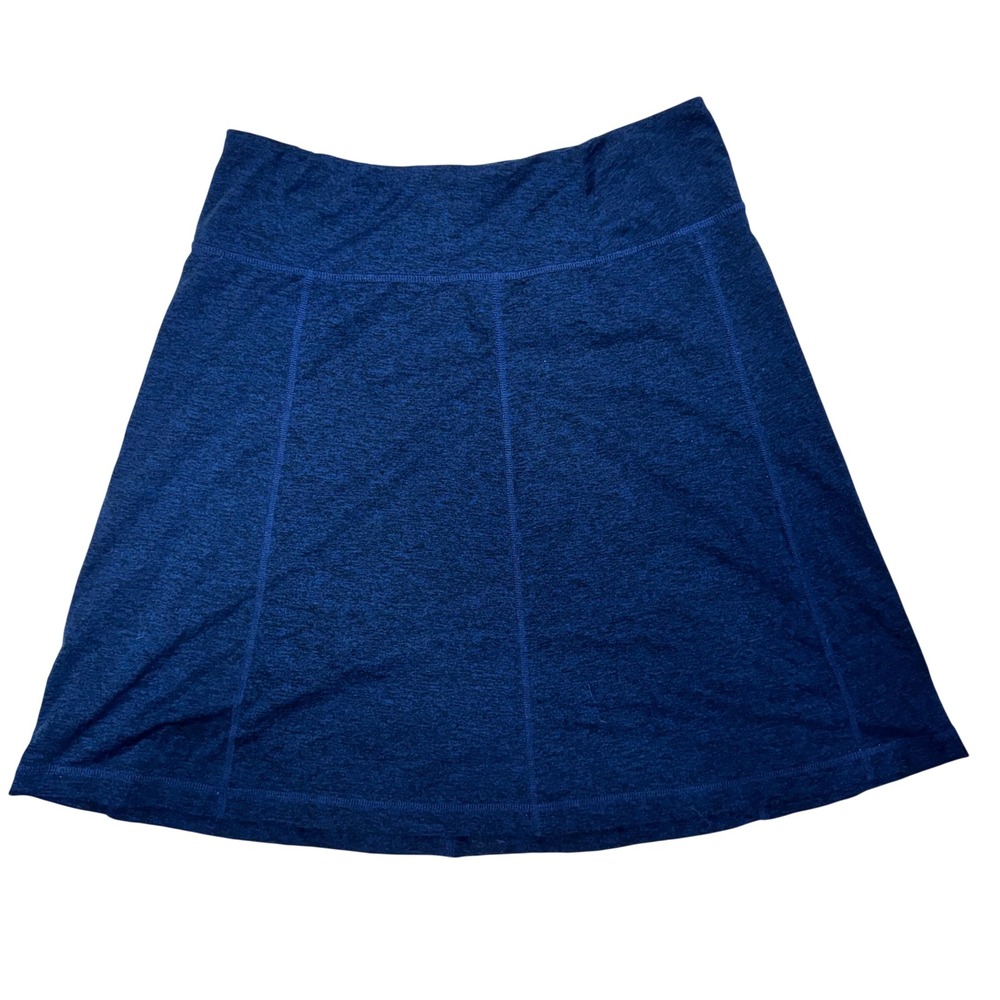 Patagonia Seabrook Skirt Womens Medium Navy Blue Heathered A-Line Athletic Skirt